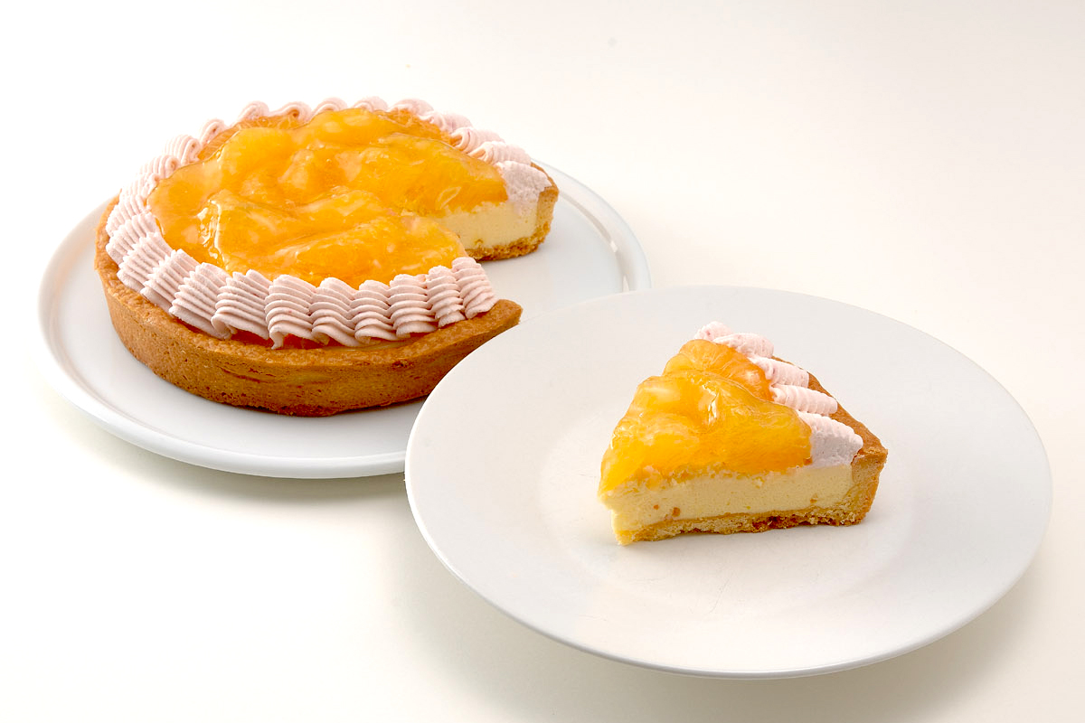 「甘夏のタルト」汐風カフェ 5月限定