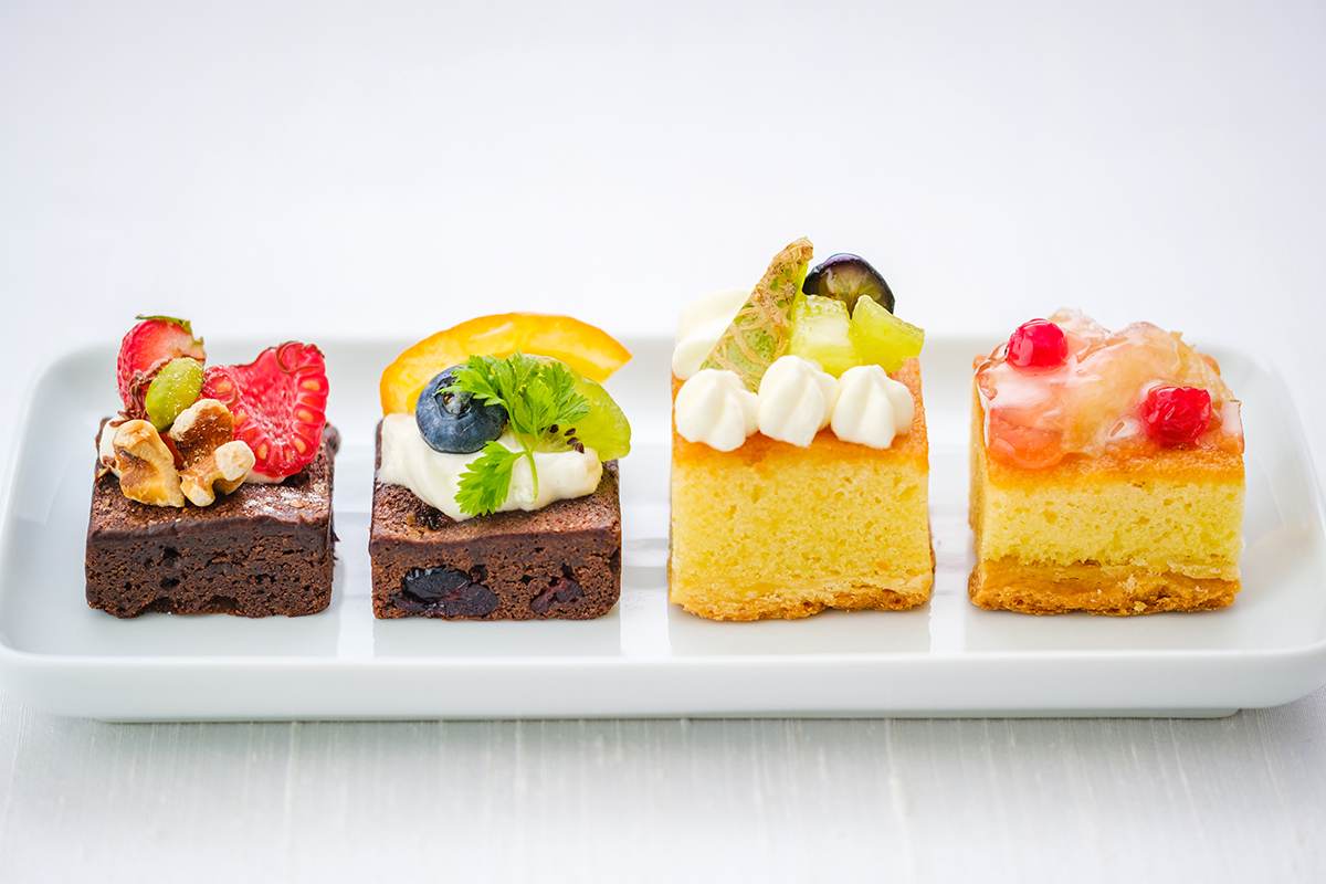 何の果実のケーキかは当日のお楽しみ