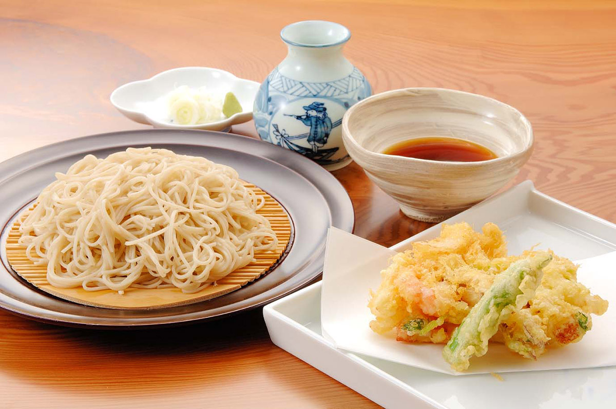 箱根百年水で打つ自家製